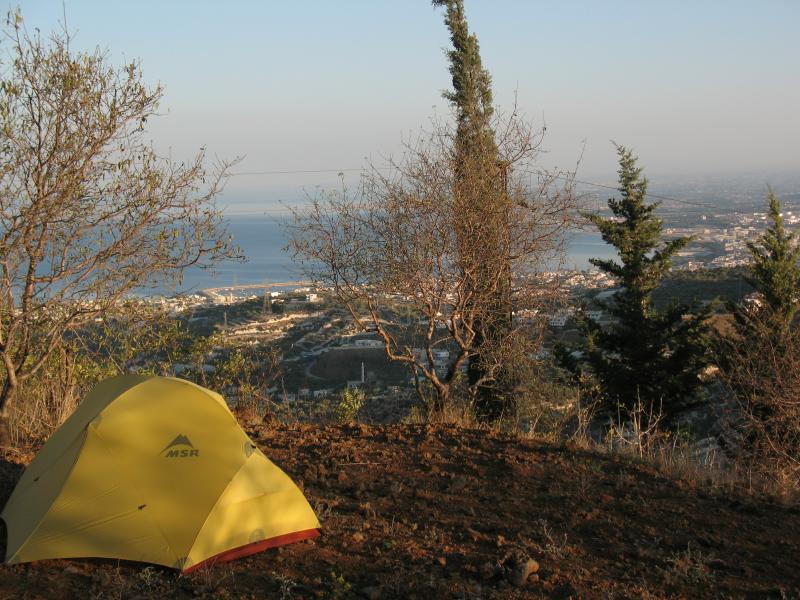 Banias - sleeping near Markab