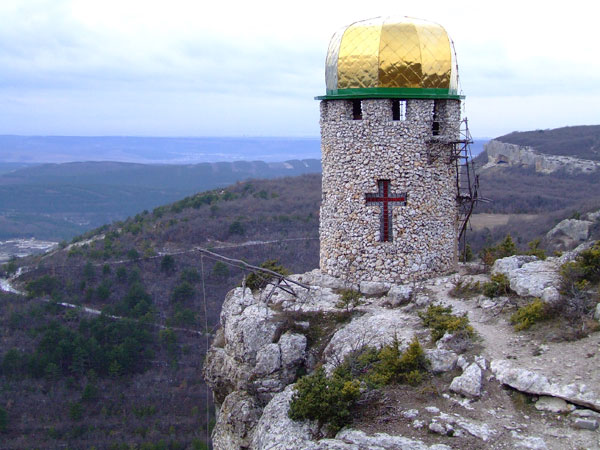 Верхняя башня монастыря Шулдан, 04.01.2009