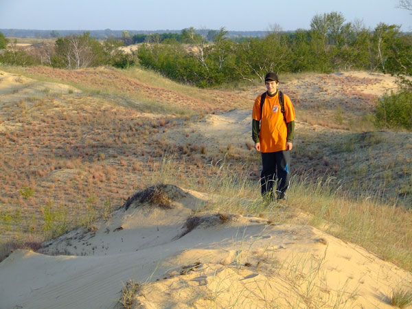 Женя в пустыне, 07.06.2009