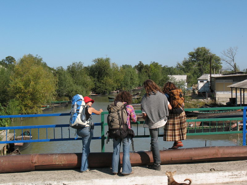 Мост над одной из крупных артерий города